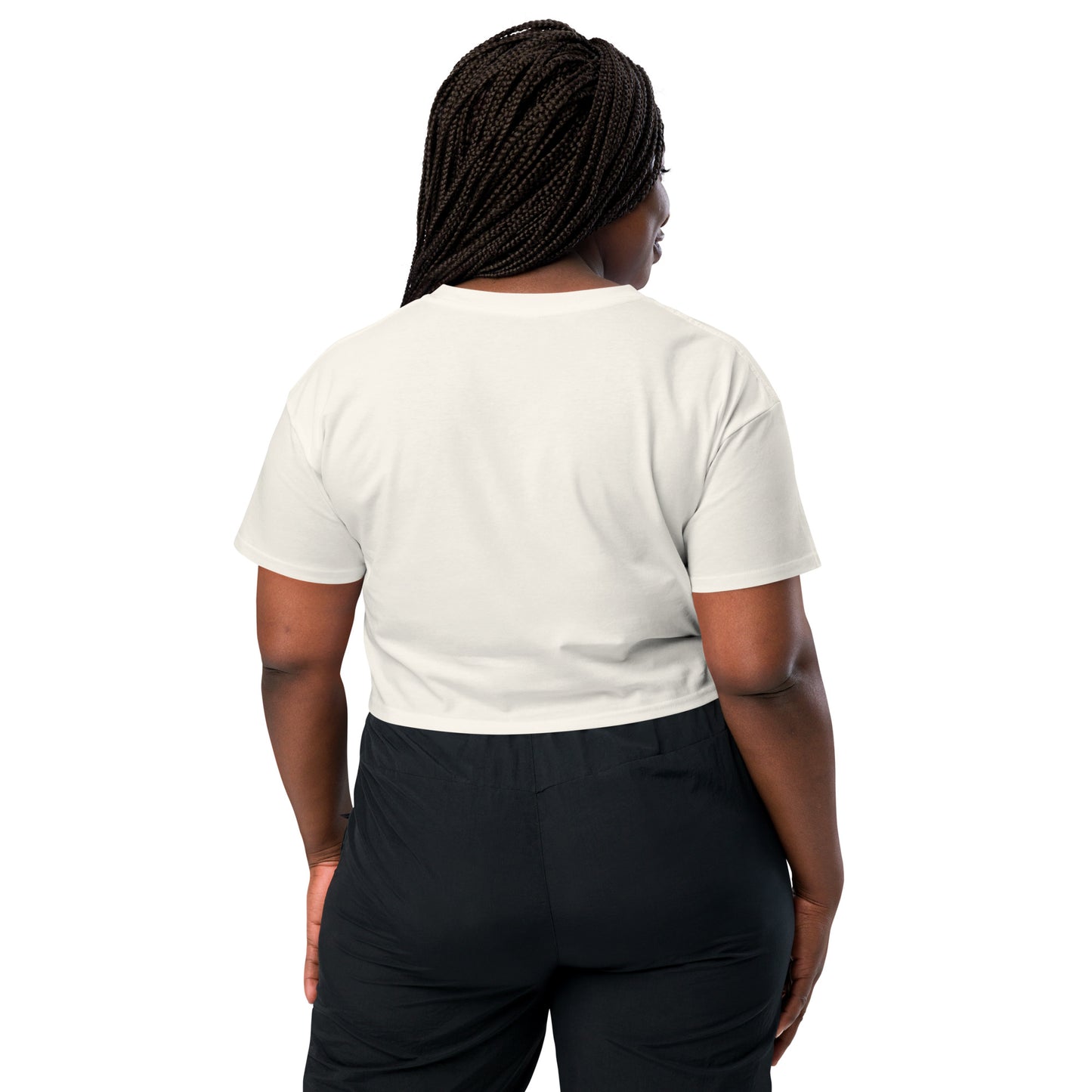 Afro-Geisha-Crop Top for Women