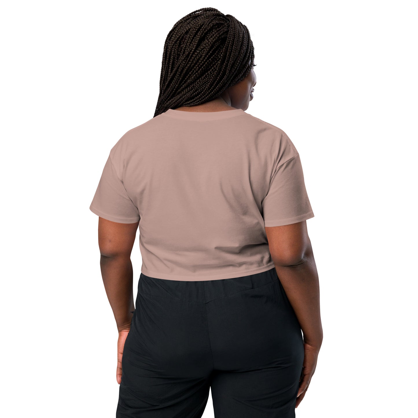 Afro-Geisha-Crop Top for Women