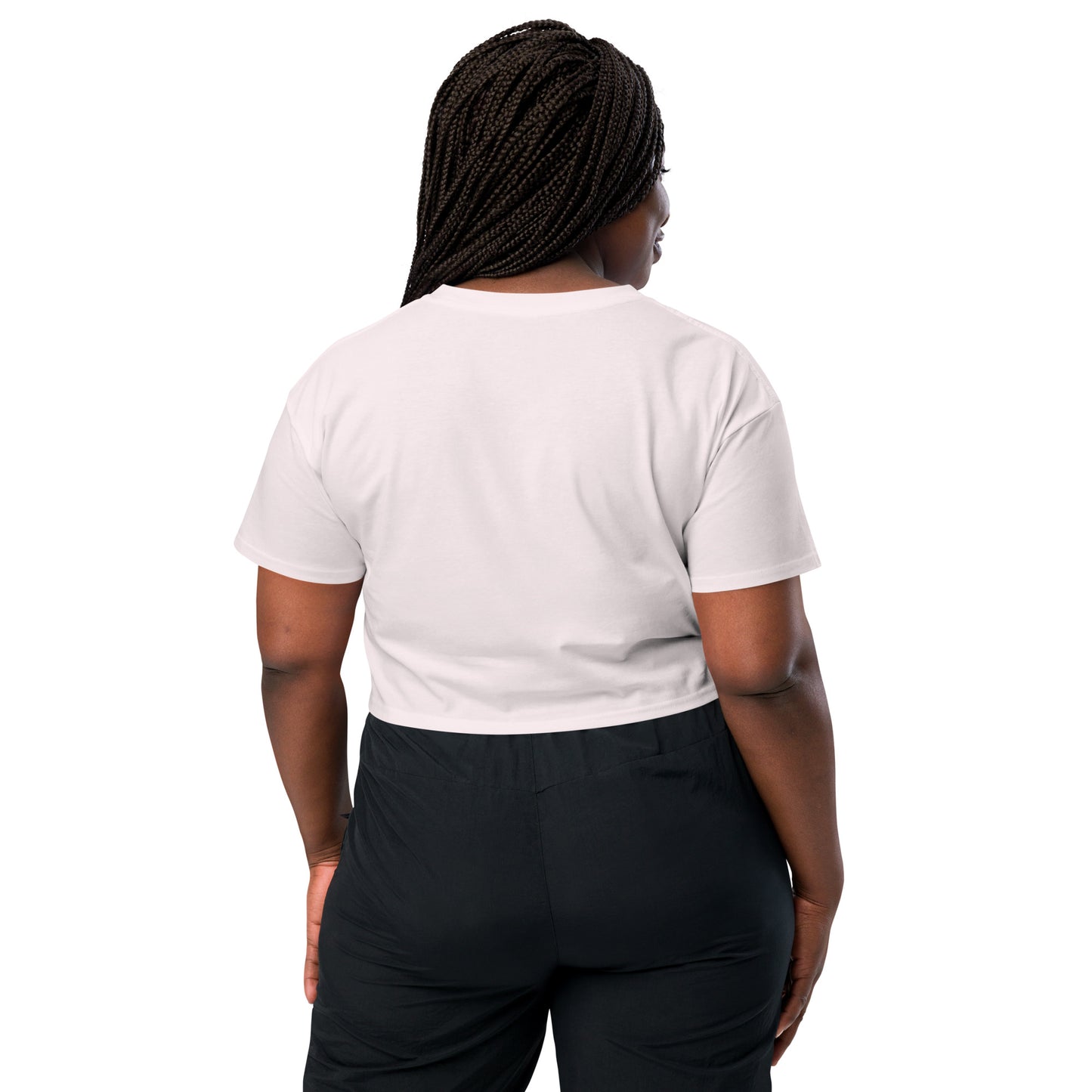 Afro-Geisha-Crop Top for Women