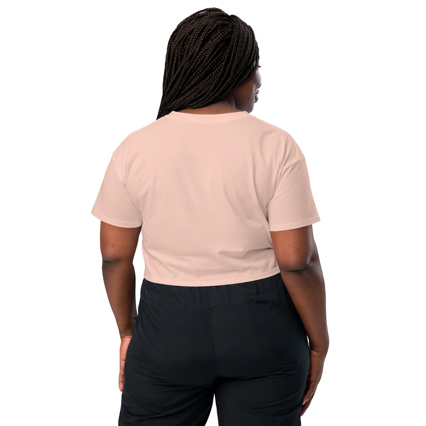 Afro-Geisha-Crop Top for Women