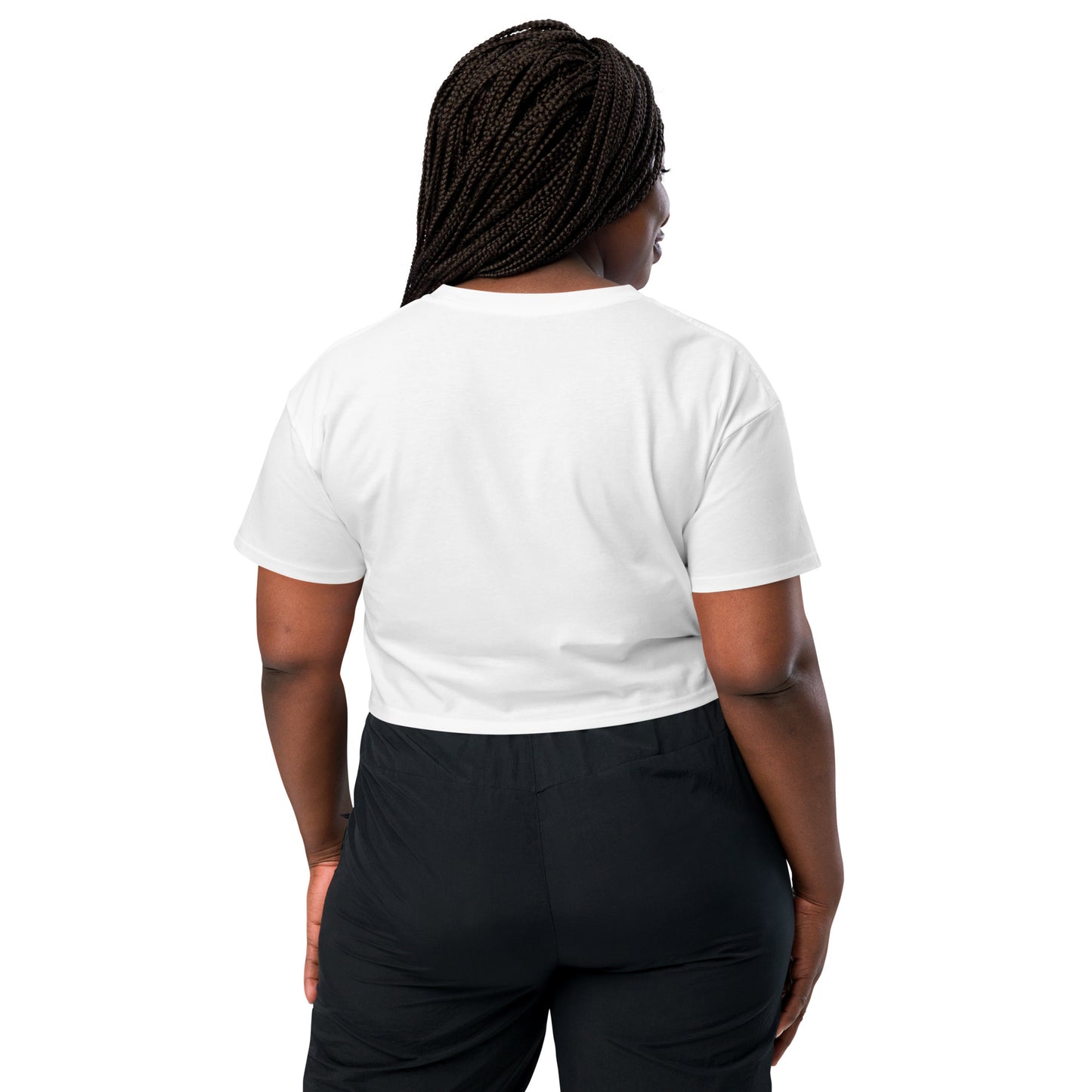 Afro-Geisha-Crop Top for Women