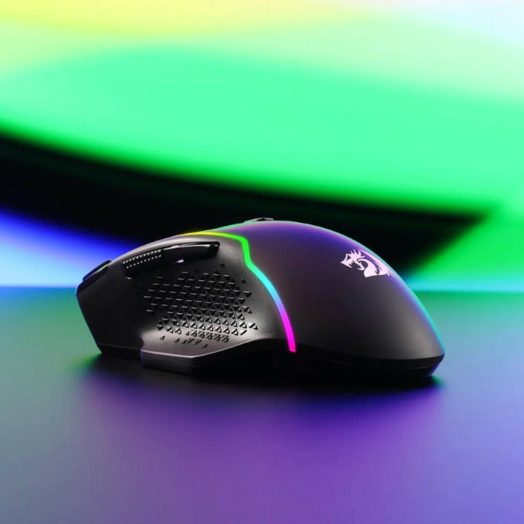 REDRAGON Taipan Pro 10000DPI RGB Wireless Gaming Mouse – Black