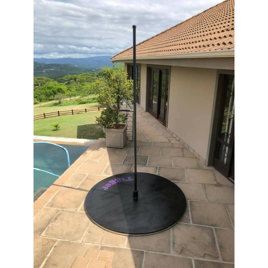 1,5m diameter stage Pole 2,5m Lock and Spin combination Powder Coated Pole