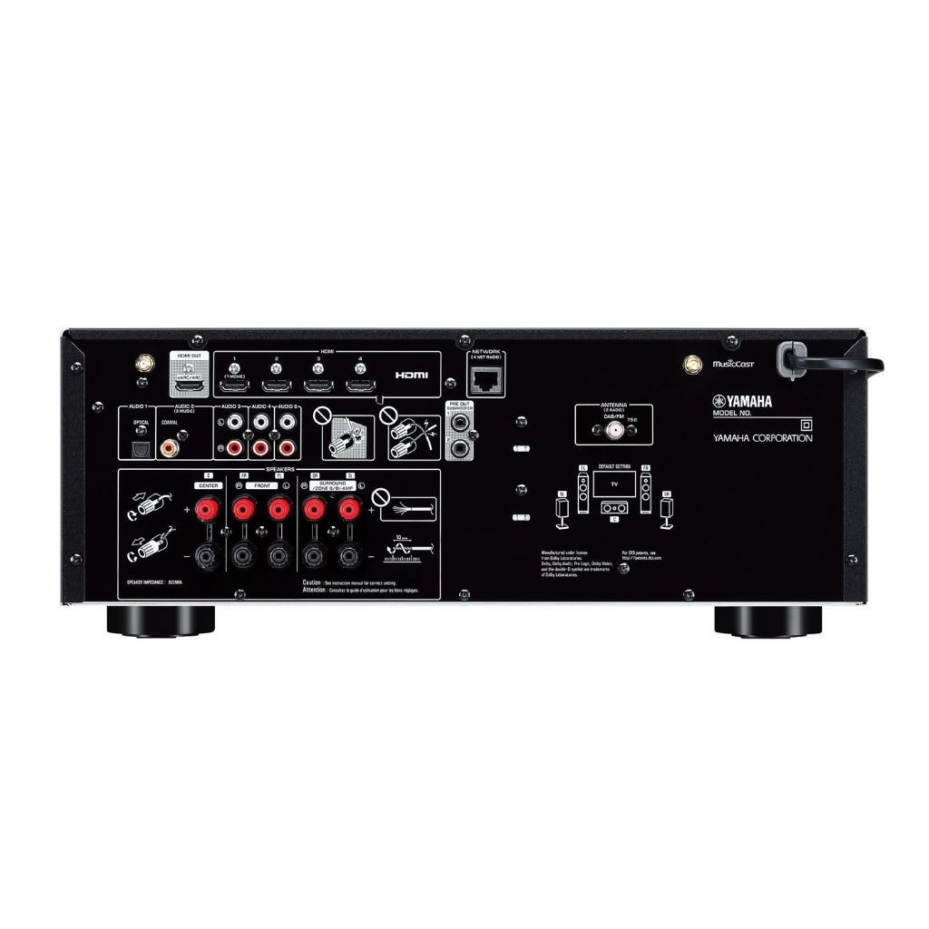 Yamaha 7.2 Channel AV receiver (RX-V6A) - In Store Only