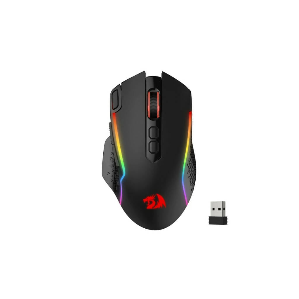 REDRAGON Taipan Pro 10000DPI RGB Wireless Gaming Mouse – Black