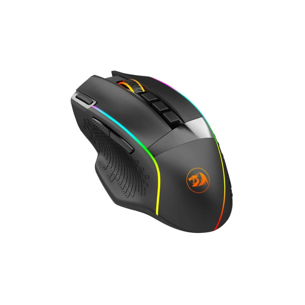REDRAGON Enlightment 19000DPI RGB Wireless Gaming Mouse – Black