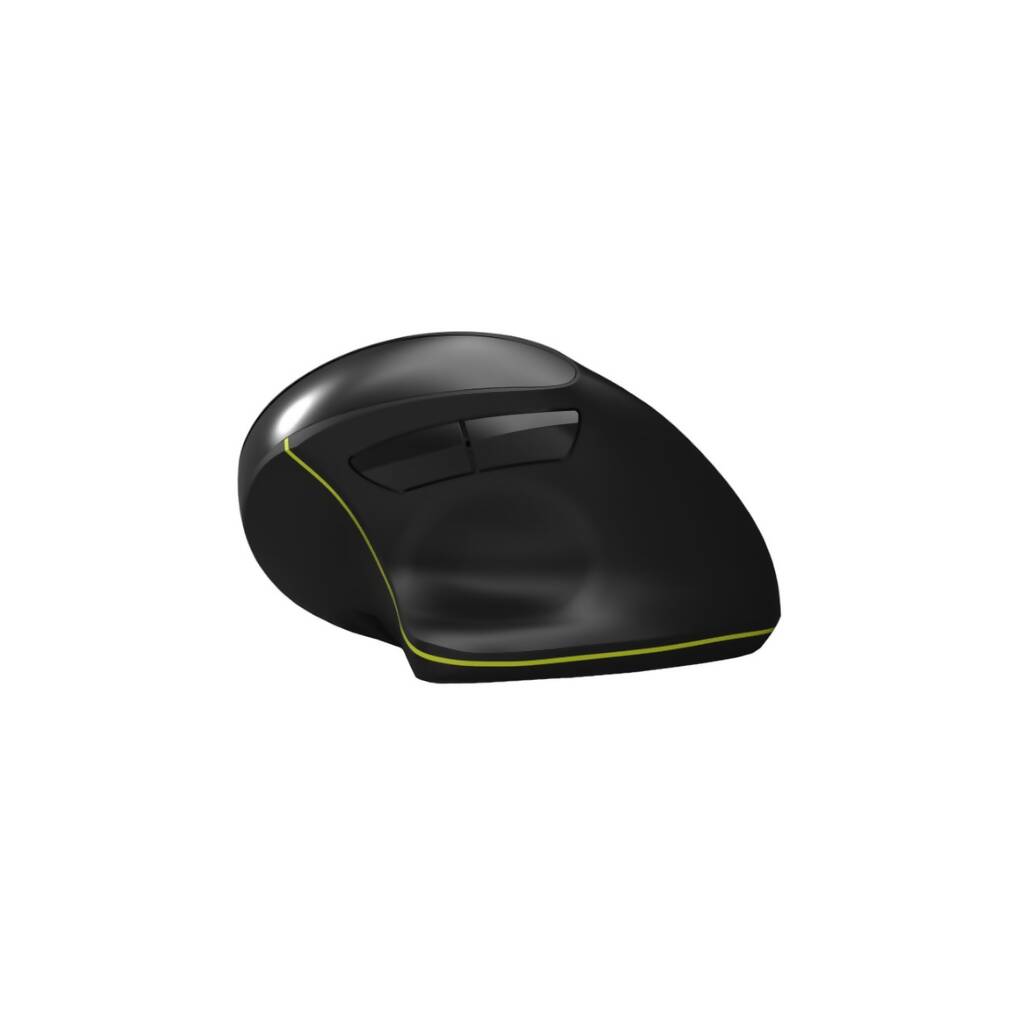 Port Connect Wireless Rechargeable Ergonoc Mouse Bluetooth – Black