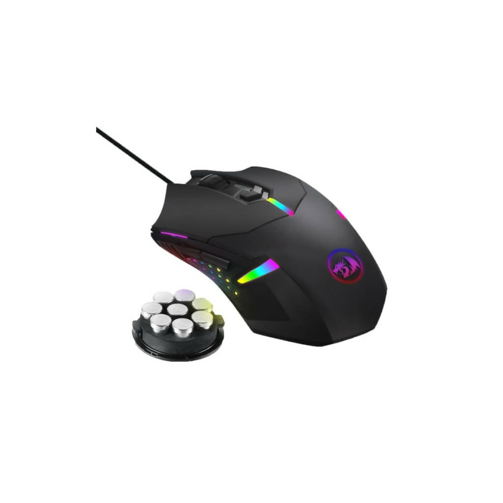 REDRAGON CENTROPHORUS 7200DPI RGB Gaming Mouse – Black