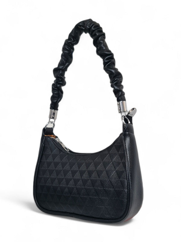 Ladies BAG - BLACK - STRAP Included - ±17×23×6 Cm