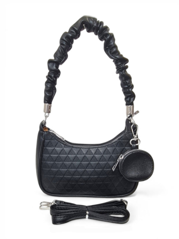 Ladies BAG - BLACK - STRAP Included - ±17×23×6 Cm - Image 2