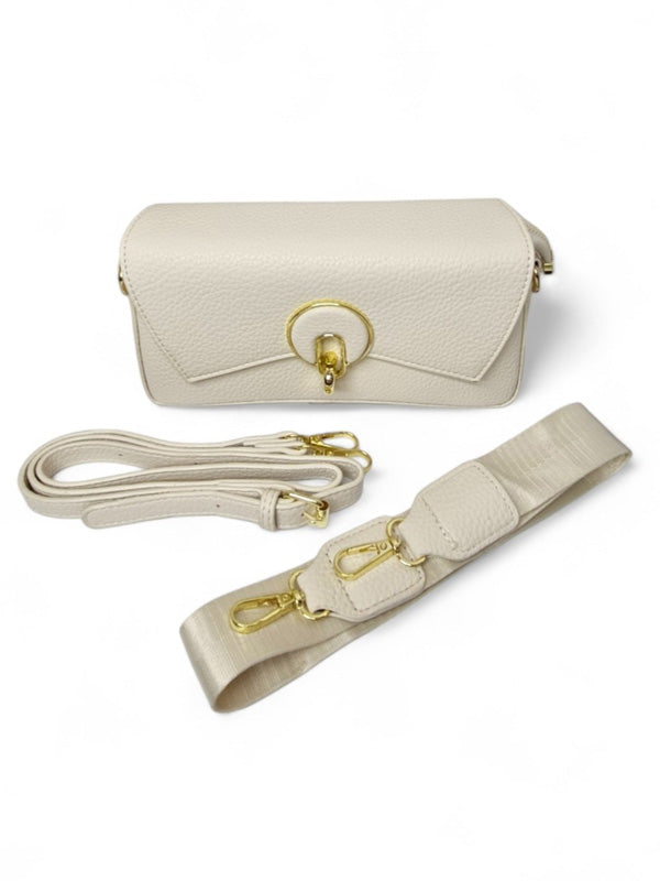Ladies BAG - LIGHT BEIGE - Straps Included - ±13×24 Cm - Image 2