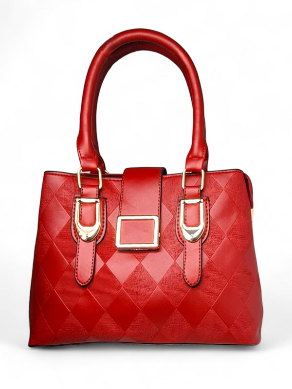 Ladies BAG - RED - STRAP Included - ±21×29 Cm - Image 3