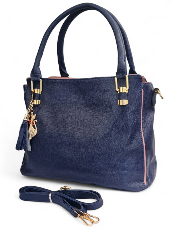 Ladies BAG - BLUE ±24×32.5×14 Cm