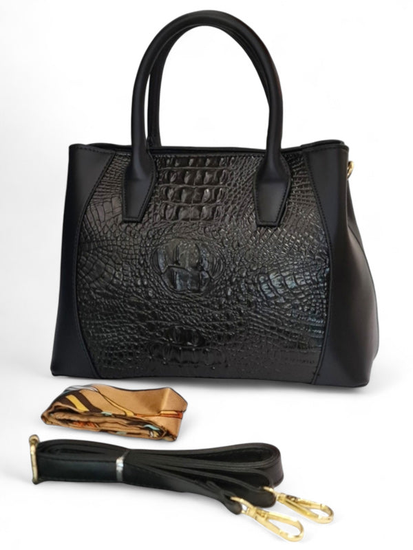 Ladies BAG - BLACK ±23×27×11 Cm