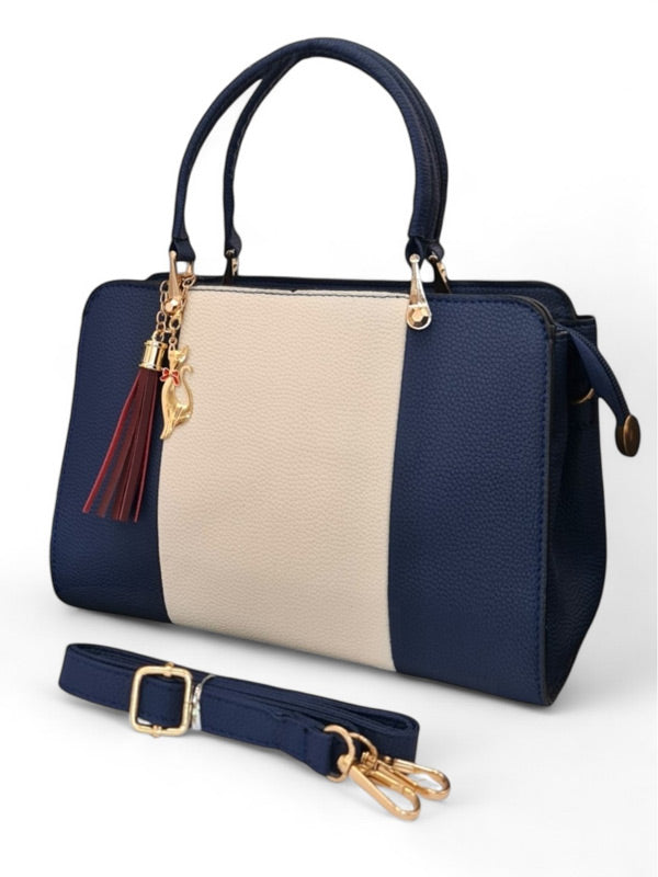 Ladies BAG - BLUE ±20×27×11 Cm