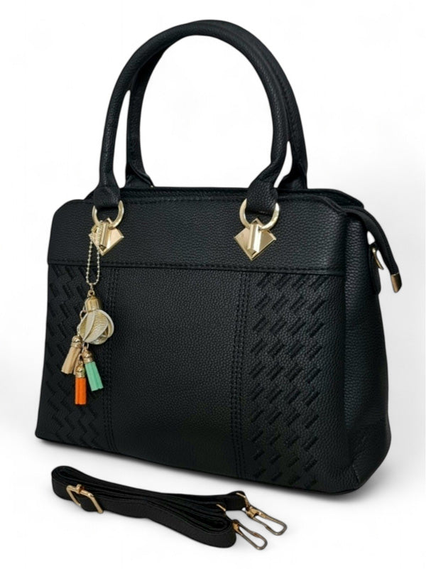 Ladies BAG - BLACK ±23×30.5×12 Cm