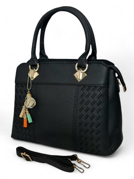 Ladies BAG - BLACK ±23×30.5×12 Cm