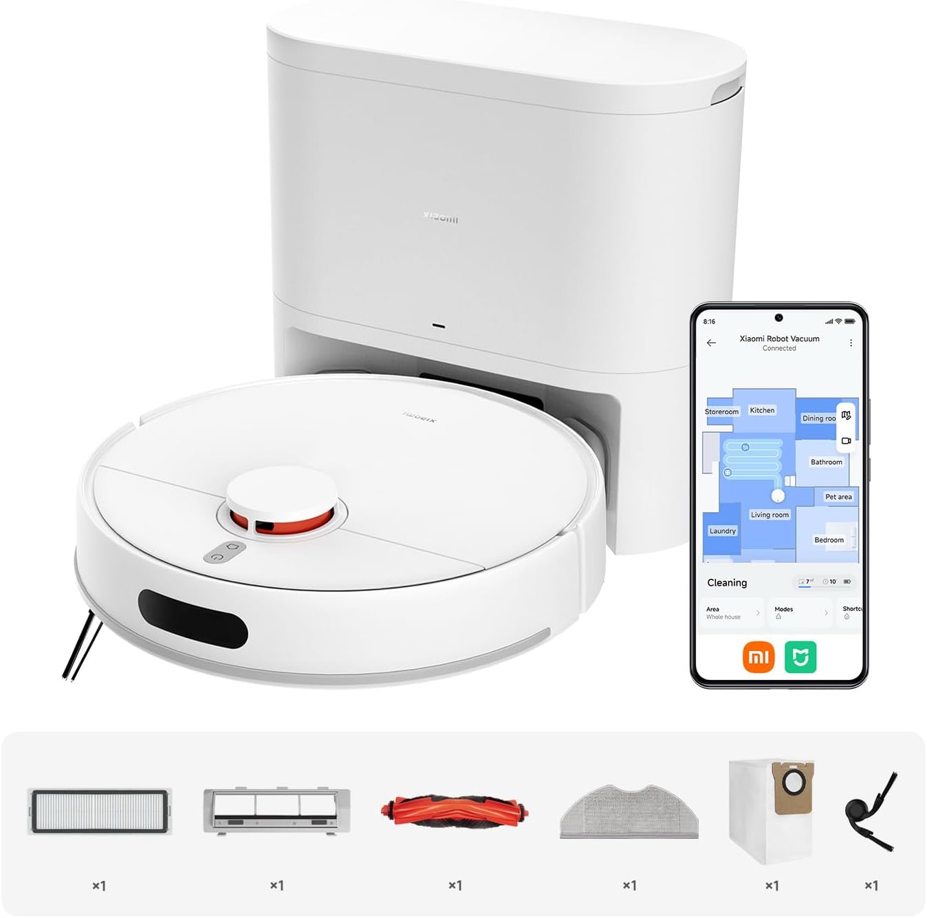 Xiaomi Robot Vacuum Cleaner H40 - alternate product view 8