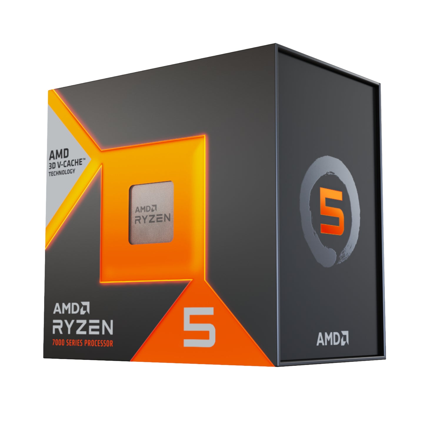 AMD RYZEN 5 7500X3D 6-Core 4.0GHz AM5 CPU - alternate product view 3