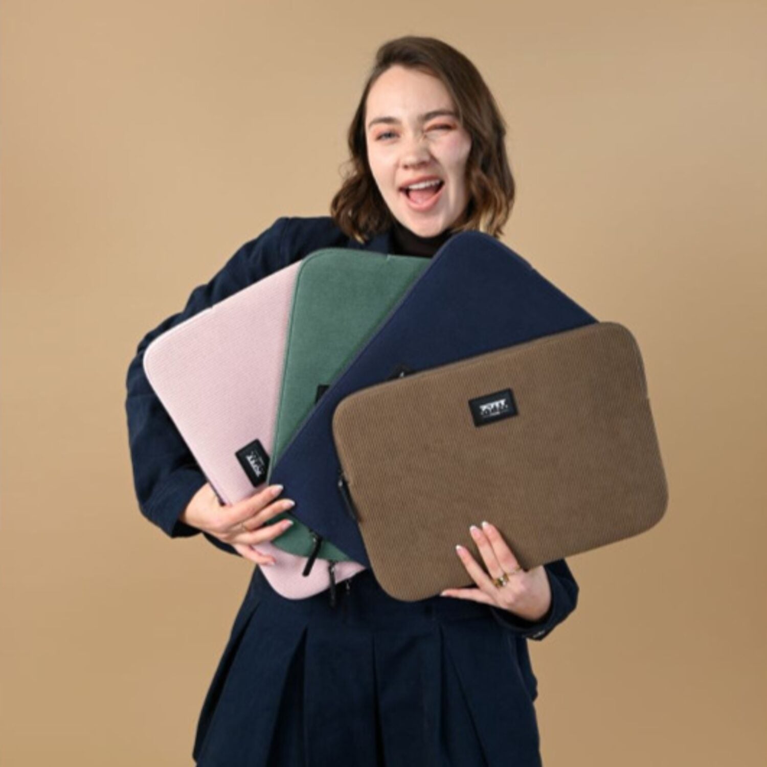 PORT Designs PORT MILANO II ECO laptop sleeve 16" Navy Blue - alternate product view 5