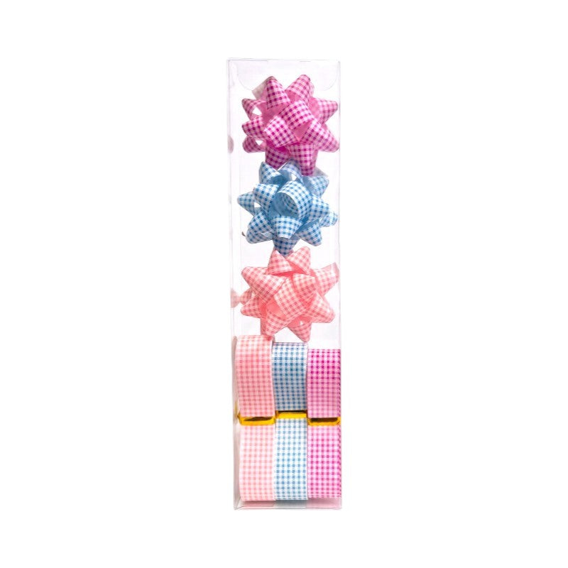 Gift Bows (5 cm) & Ribbon (1.5 cm x 3 m) Set