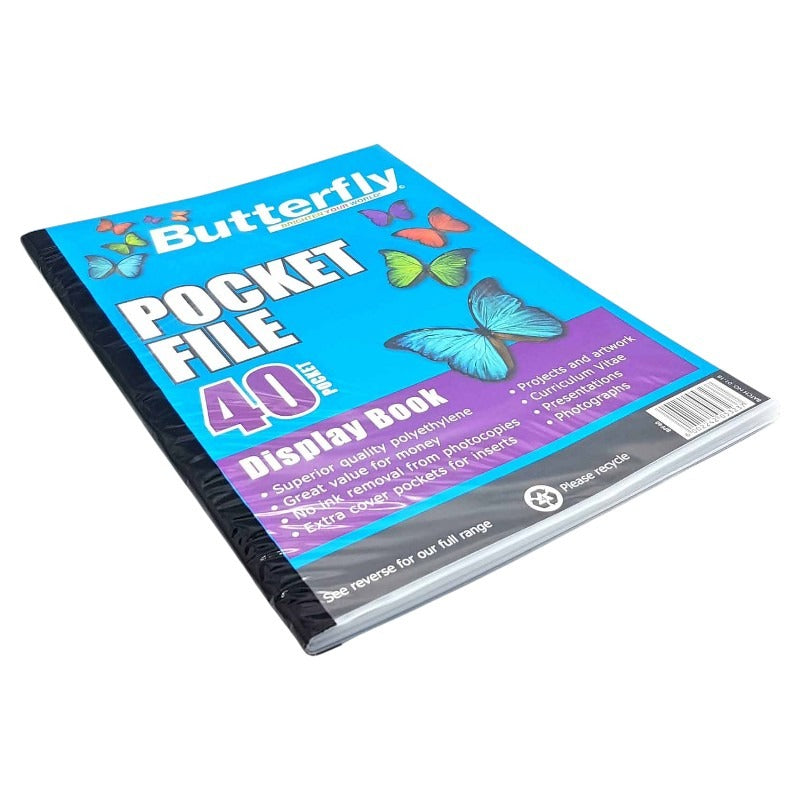 Butterfly A4 Pocket File - 40 Page - Image 2