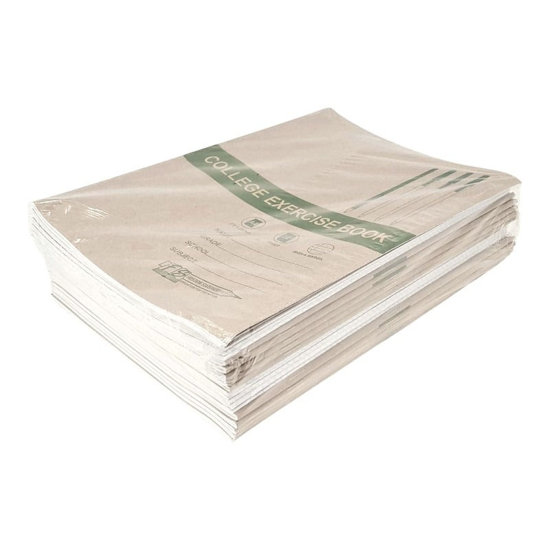 A4 College Irish Margin Softcover Exercise Book - 72 Pages