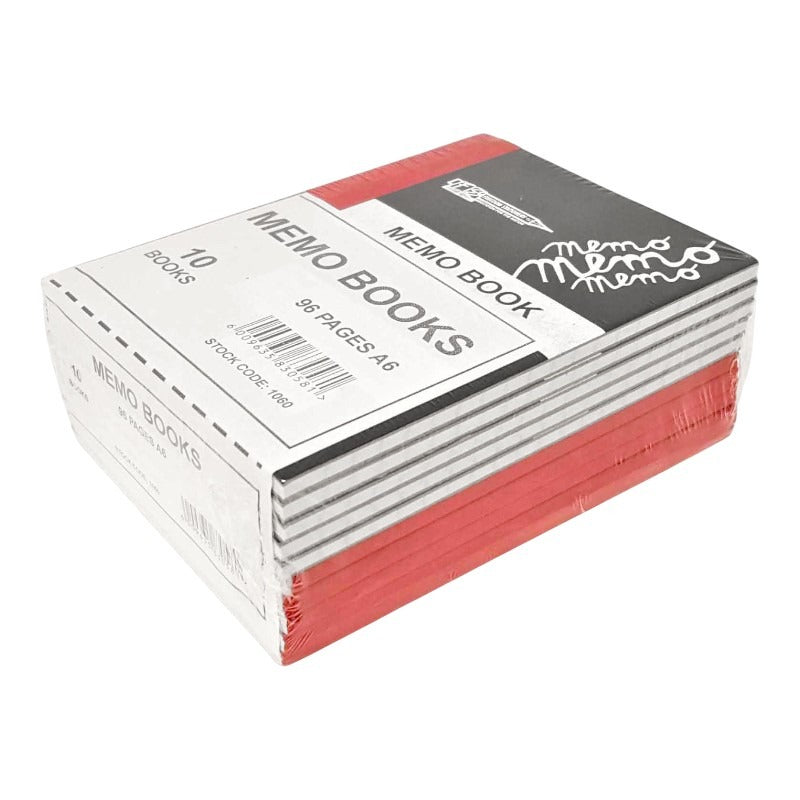 A6 Hardcover Memo Book - 96 Pages