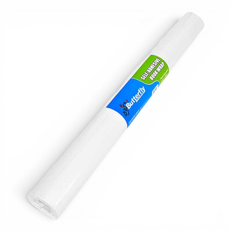 Self - Adhesive Book Wrap Clear Roll - 10 Mx450 mm Wide