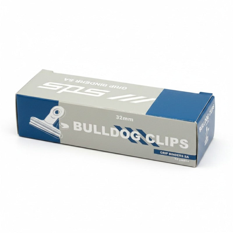 Bulldog Clips - 32 mm, Box Of 12