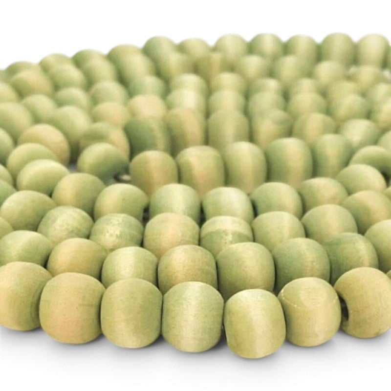 Washed Wooden Beads - Round - 10 mm, Hole 2 mm