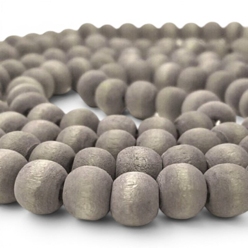 Washed Wooden Beads - Round - 10 mm, Hole 2 mm