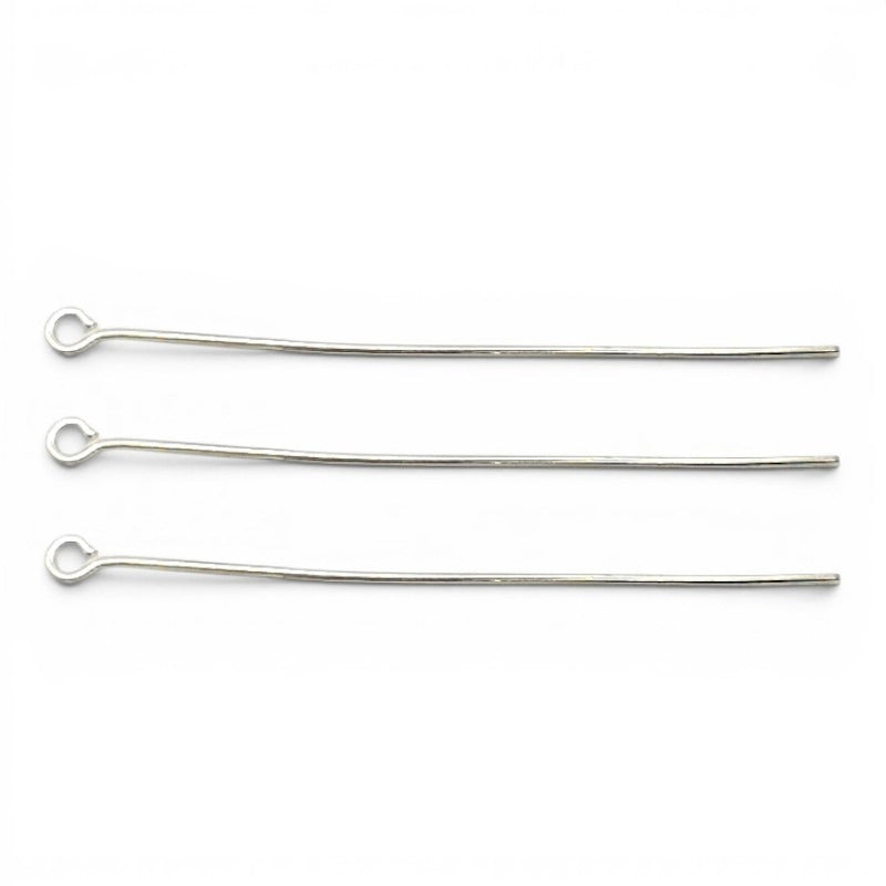 Findings Eyepin 35 mm - Nickel Plated