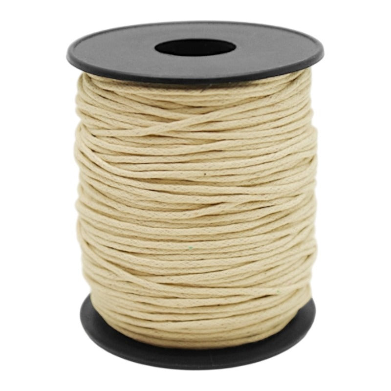 Waxed Cord - 1.5 mm - Natural