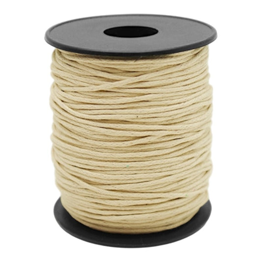 Waxed Cord - 1.5 mm - Natural
