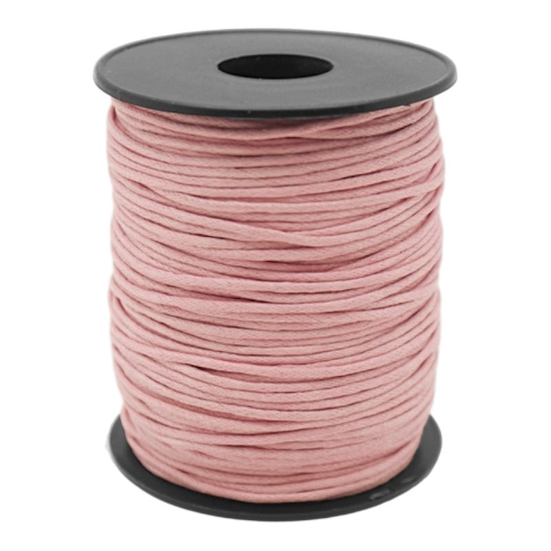 Waxed Cord - 1.5 mm - Pink