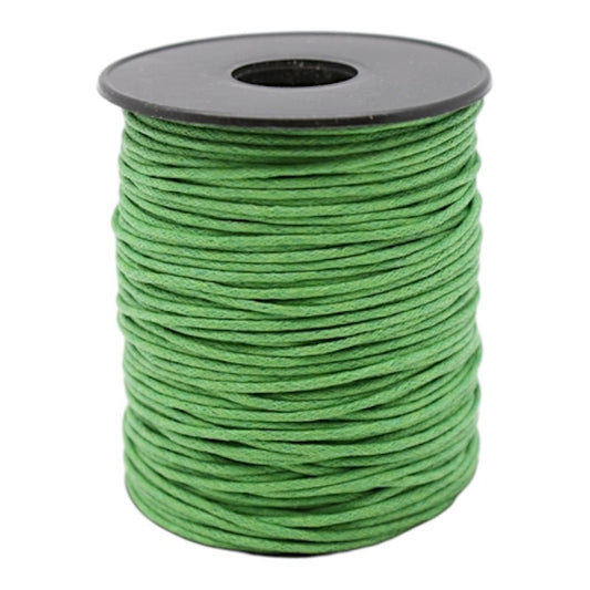 Waxed Cord - 1.0 mm - Green