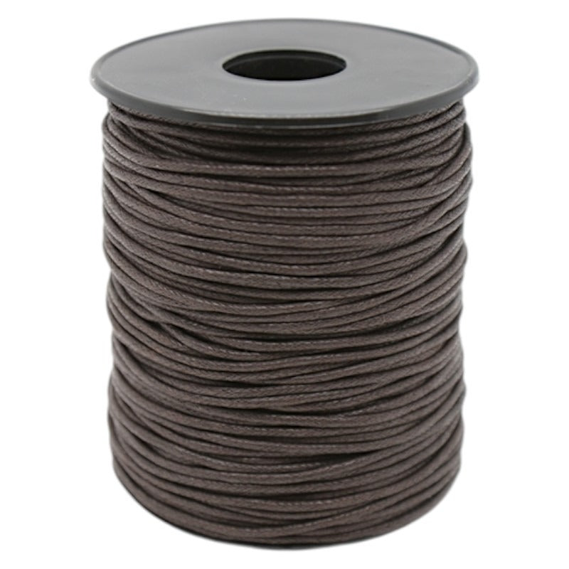 Waxed Cord - 1.5 mm - Brown
