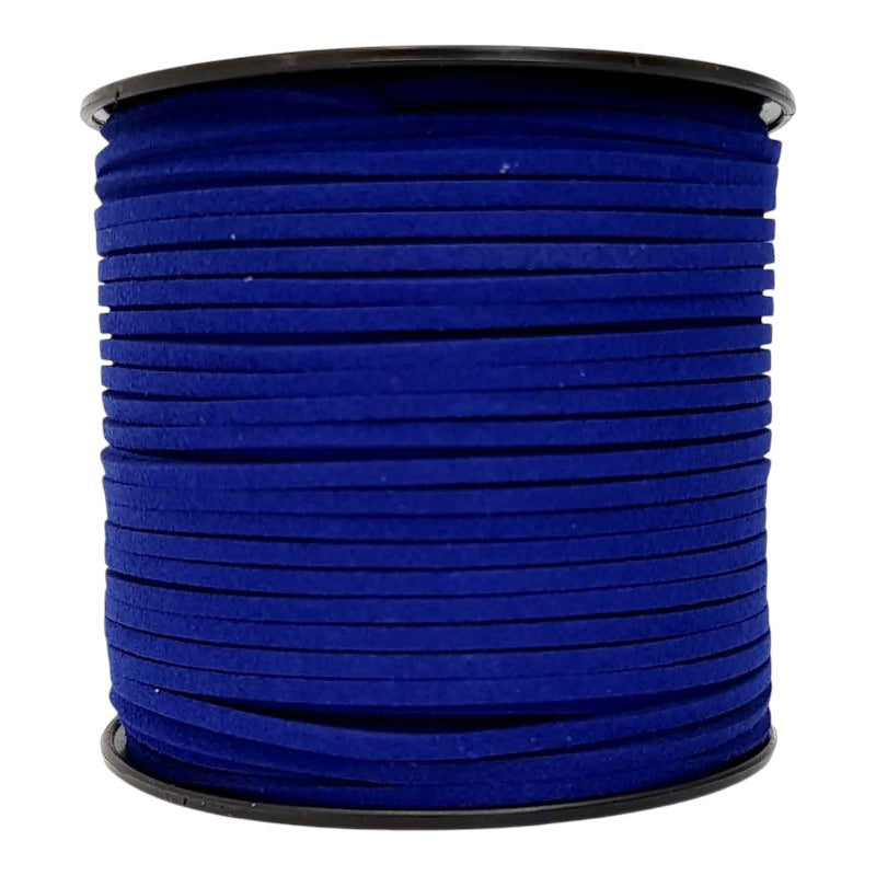 Imitation SUEDE CORD 2.7 Mm - 91 M REEL - ROYAL BLUE