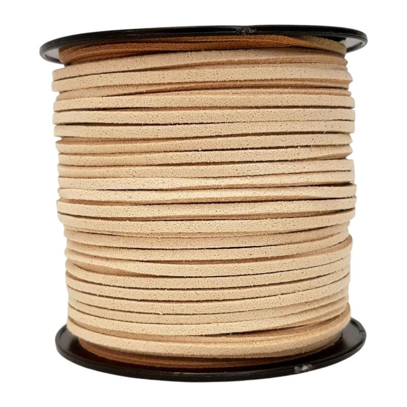 Imitation SUEDE CORD 2.7 Mm - 90 M REEL - BEIGE