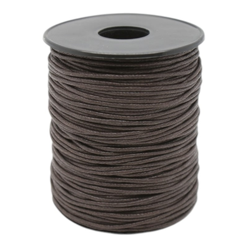 Waxed Cord - 2.0 mm - Brown