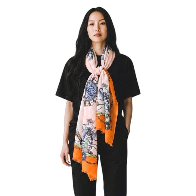 Scarf Nautical Knot - Size 185x85 cm