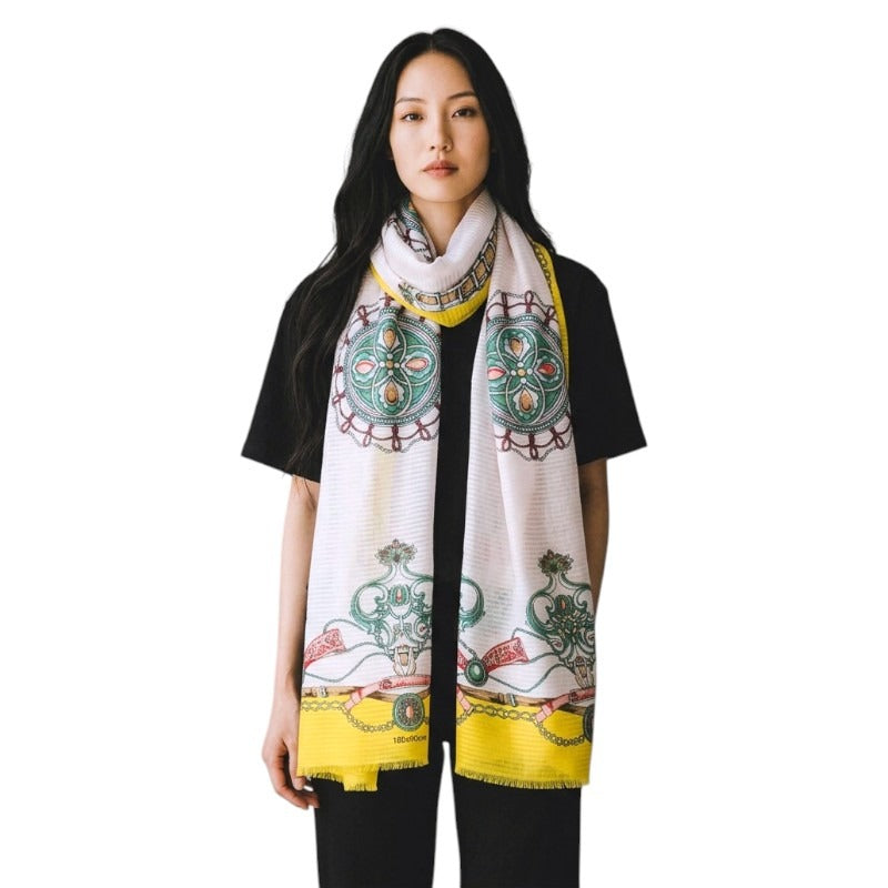 Scarf Nautical Knot - Size 185x85 cm