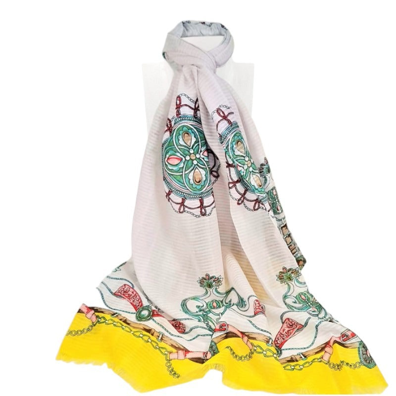 Scarf Nautical Knot - Size 185x85 cm - Image 2