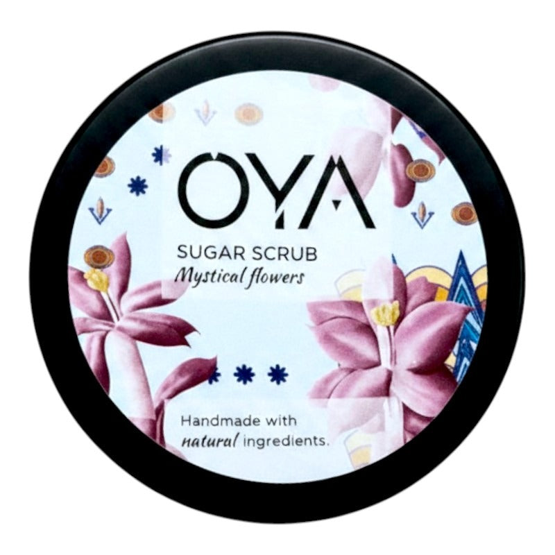 OYA Sugar Scrub - Mystical Flowers, 175 g Tub
