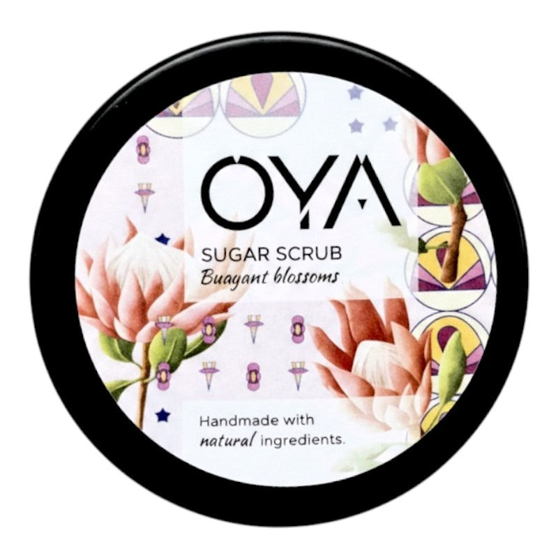 OYA Sugar Scrub - Buoyant Blossoms, 175 g Tub