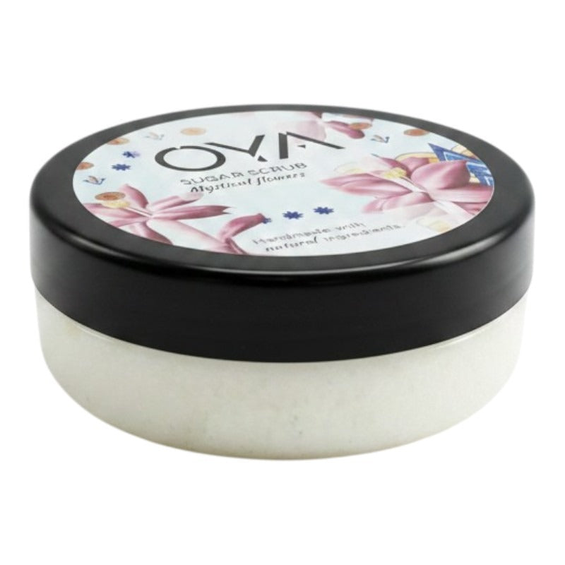 OYA Sugar Scrub - Mystical Flowers, 175 g Tub - Image 3