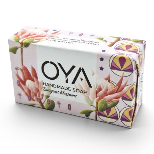 OYA Handmade Soap - Buoyant Blossoms, 115 g Bar