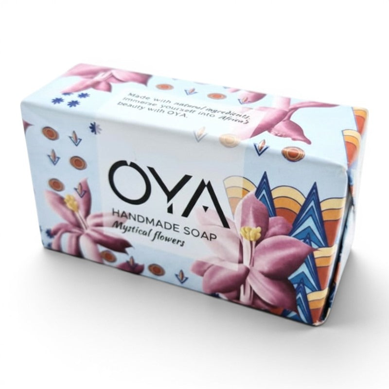 OYA Handmade Soap - Mystical Flowers, 115 g Bar