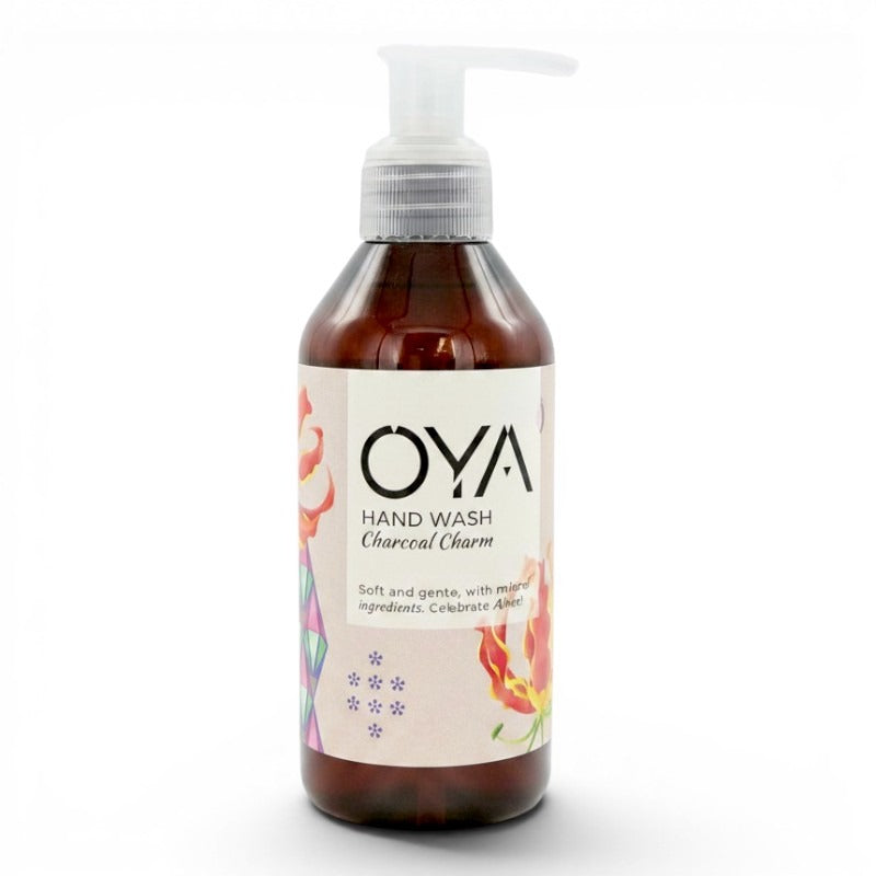 OYA Hand Wash - Charcoal Charm, 200 ml Bottle